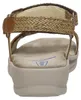 Wolky Acula Softy Wax  Sandalen Plat - Cognac - Maat 41 Produktbild-Vorschau 5