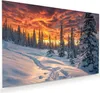 Glasbild 75x50cm in XXL für Wohnzimmer, Schlafzimmer Motiv Produktbild-Vorschau 1