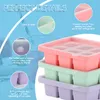 3 stampi per cubetti di ghiaccio, vassoio per cubetti di Anteprima dell’immagine prodotto 4