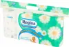 A multi-pack of Regina toilet paper rolls with a daisy pattern on the packaging. Podgląd zdjęcia produktu