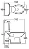 Aqualine ANTIK WC Spülkasten inklusive Spülmechanismus, Produktbild-Vorschau 5