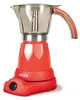 JOCCA 5449R, Mokka-Kanne, Rot, Edelstahl, 6 Tassen, 1 Produktbild-Vorschau 1