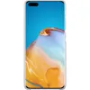 A transparent phone case is shown on a white background with a colorful wallpaper on the phone screen. Náhled obrázku produktu