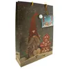 12 x Weihnachtsgeschenktüten mit Pom Pom in 3D Optik H 32 Produktbild-Vorschau 4