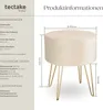 TecTake 403955, Polyester, Ocel, MDF Náhled obrázku produktu 7