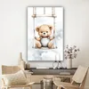 MuchoWow® - Leinwandbilder - Bär - Baby - Tier - Kinder, Produktbild-Vorschau 7