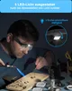 Lupenbrille mit Licht, LED Kopflupe, Kopfbandlupe, Produktbild-Vorschau 6