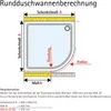 Runddusche SCHULTE Sunny ExpressPlus R550 90x90 cm Klarglas Produktbild-Vorschau 3