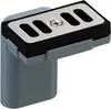 TG-Kunststoffe Überlauf 90 Grad mit Blende 58x33 mm Produktbild-Vorschau 1