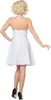 Marilyn Monroe Hollywood Damesjurk Wit 46 Produktbild-Vorschau 3