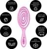 Chiara Ambra Spiral Haarbürste ohne Ziepen - Bürste Haare - Produktbild-Vorschau 4