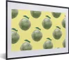 MuchoWow® Gerahmtes Poster Äpfel - Grün - Muster 40x30 cm - Produktbild-Vorschau 1