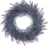Lavendel-Kranz für die Haustür,48 cm/19 Zoll, künstlicher Produktbild-Vorschau 1