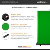 Walimex pro zwijane tło panelowe zielone 165 x 220 cm, Podgląd zdjęcia produktu 3