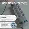Brennenstuhl Primera-Line Steckdosenleiste 10-fach silber Produktbild-Vorschau 7