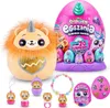 A collection of Rainbocorns Eggzania Surprise Mania toys, including a large plush toy, several smaller eggs, a bracelet, and a collector's guide. Náhled obrázku produktu