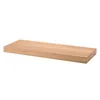 Wandregal Eiche massiv 70x22x4 cm mit gerade Kante – Produktbild-Vorschau 5