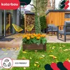 KOTARBAU® Donica Skrzynka Drewniana na Nóżkach 60 x 60 x 30 Podgląd zdjęcia produktu 2