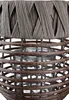 GILDE Windlicht, "Aves", Polyethylen, braun, , H. 41 cm, D. Produktbild-Vorschau 2
