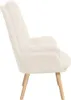 vidaXL Sessel Creme 69 x 74 x 93 cm Sherpa-Stoff Produktbild-Vorschau 4