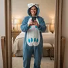 Piżama Onesie Kigurumi Kostium Przebranie Sowa XL: Podgląd zdjęcia produktu 5