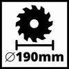 Einhell Handkreissäge TE-CS 190/1 Produktbild-Vorschau 11