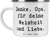 Mr. & Mrs. Panda Pott Spruch Opa Weisheit und Liebe - Weiß Produktbild-Vorschau 1