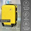 Xonic Design Reisekoffer mit Rollen– ABS Hartschalenkoffer Produktbild-Vorschau 2