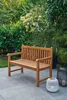 LC Garden »Kampen« Gartenbank Teakholz Holzbank Produktbild-Vorschau 8