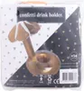 The product is packaged in plastic, showing the inflatable drink holder with a palm tree design. Produktbild-Vorschau