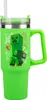 Kubek podróżny Minecraft z słomką, zielony, 0,9l, Voir les images du produit 5