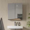 Spiegelschrank Vicco Marelle Grün/Artisan 60 x 67 cm mit Produktbild-Vorschau 4