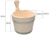 KOTARBAU® Saunakübel Saunaeimer aus Holz 5 Liter mit Griff Produktbild-Vorschau 2