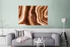 MuchoWow® Poster Achat - Braun - Gold - Geode Stein 120x80 Produktbild-Vorschau 5