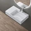 doporro Lavabo Bagno Sospeso Lavabo da Appoggio Anteprima dell’immagine prodotto 1