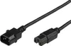Microconnect PE011420, 2 m, C14-Koppler, C15-Koppler, Produktbild-Vorschau 1