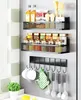 Magnetische Gewürzregal für Kühlschrank, 3er Küchenregal Produktbild-Vorschau 1
