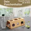 LS-LebenStil Flaschenständer Holz passend für Sodastream Produktbild-Vorschau 3