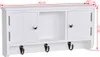 vidaXL Armoire murale pour clés avec portes et crochets Voir les images du produit 8