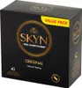 A black box of SKYN Original condoms with gold lettering and a yellow "VALUE PACK" sticker. Náhľad obrázku produktu