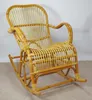 Rattani Rattan Schaukelstuhl Semanbo Rocking Chair honig Produktbild-Vorschau 3