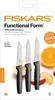 Fiskars Functional Form Zestaw trzech uniwersalnych noży do Podgląd zdjęcia produktu 1