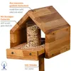 Luxus-Vogelhaus "Bauhaus I", Eiche, natur Produktbild-Vorschau 5