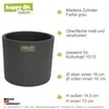 Sparangebot 4 Keramik Blumentöpfe Madeira 15/12 grau Produktbild-Vorschau 4