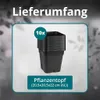 10x Topf viereckig 20,5 x 20,5 x 22cm (6L), Pflanztopf, Produktbild-Vorschau 3