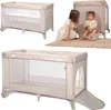 Lorelli Carina Reisebett 2 Ebene 120x60 – faltbar, Matratze Produktbild-Vorschau 1