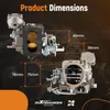 Carburateur (vergasermodule) voor Land Cruiser 2F, 4230cc, Productafbeelding-voorbeeld 10