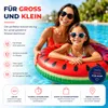 Plavecký kruh ve tvaru koblihy, nafukovací, průměr 120 cm – Náhled obrázku produktu 2