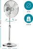 Tristar Standventilator VE-5951 50 W 40 cm Silber Produktbild-Vorschau 13