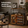 Wolnostojąca szafka na wino w stylu industrialnym (z Podgląd zdjęcia produktu 6